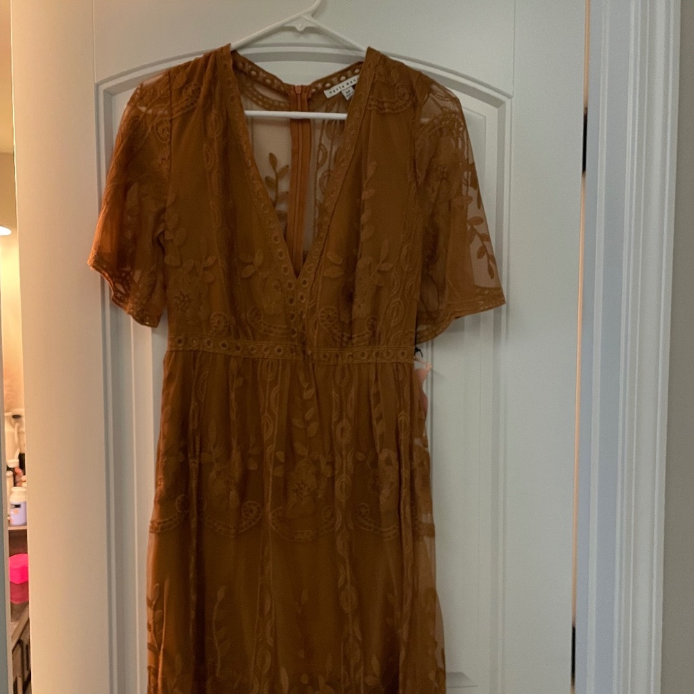 Burnt Orange Dress